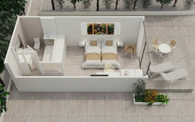 'the tower' terrace club (con terraza privada) Villa Luz Family Gourmet & All Exclusive Hotel Gandía
