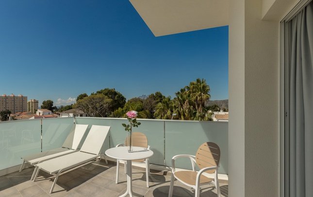 'the tower' terrace club (con terraza privada) Villa Luz Family Gourmet & All Exclusive Hotel Gandía