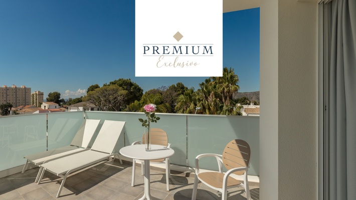 'the tower' terrace club premium (con terraza privada) Villa Luz Family Gourmet & All Exclusive Hotel Gandía