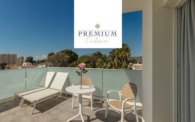 'the tower' terrace club premium (con terraza privada) Villa Luz Family Gourmet & All Exclusive Hotel Gandía